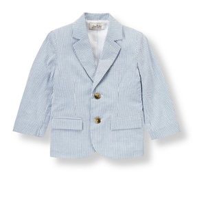 Seersucker blazer